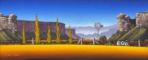 {je_artwork_artwork_medium_id}  {je_artwork_artwork_category_id} titled Autumn Windmill Clarens