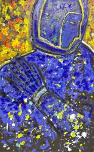 {je_artwork_artwork_medium_id}  {je_artwork_artwork_category_id} titled © Courage and Strength Tribute to Michael Collins U/F