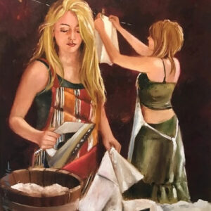 © Two Blondes doing Washing