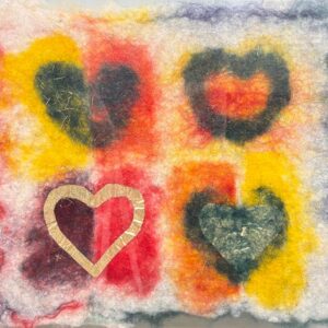 Four hearts