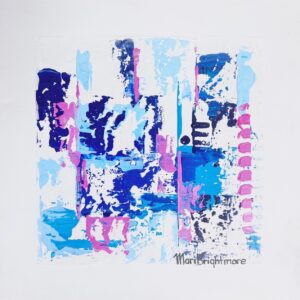 © Winter Blues with Magenta