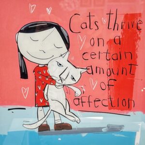 Cats thrive