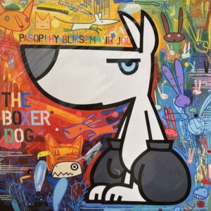 Boxer dog u/f
