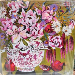 Pink Alice in Wonderland pot