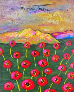 {je_artwork_artwork_medium_id}  {je_artwork_artwork_category_id} titled Poppies