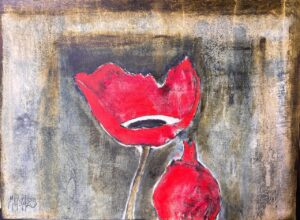 {je_artwork_artwork_medium_id}  {je_artwork_artwork_category_id} titled Poppies in colour