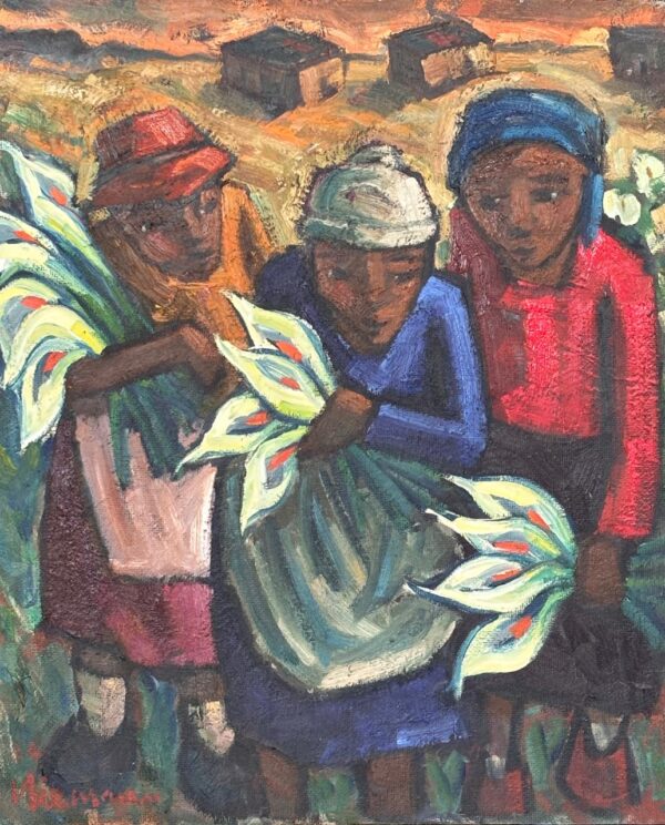 {je_artwork_artwork_medium_id}  {je_artwork_artwork_category_id} titled Lilly pickers