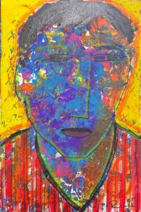 {je_artwork_artwork_medium_id}  {je_artwork_artwork_category_id} titled @ Pondering Bitcoin u/f
