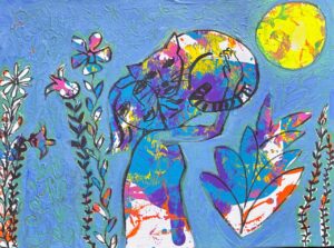 {je_artwork_artwork_medium_id}  {je_artwork_artwork_category_id} titled @ Uplifted cat u/f