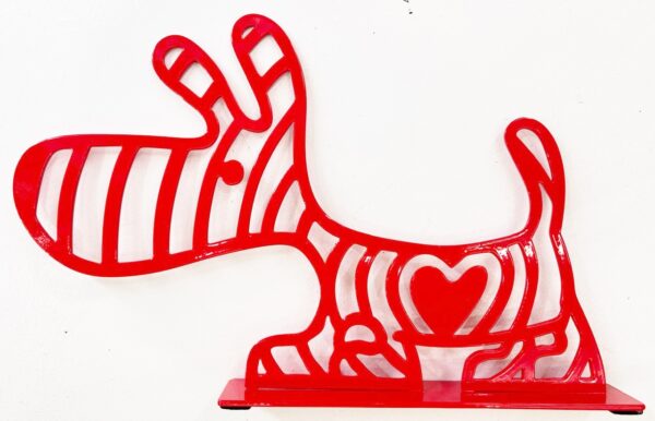 {je_artwork_artwork_medium_id}  {je_artwork_artwork_category_id} titled Puppy Love