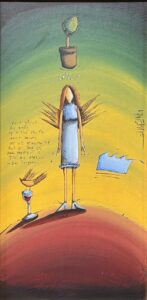 {je_artwork_artwork_medium_id}  {je_artwork_artwork_category_id} titled @ Each schrub has roots