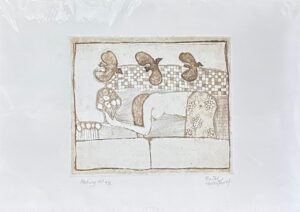 {je_artwork_artwork_medium_id}  {je_artwork_artwork_category_id} titled @ Frie was hare AP 4/5 u/f