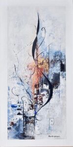 {je_artwork_artwork_medium_id}  {je_artwork_artwork_category_id} titled @ Shimmering collection of time