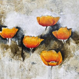 Yellow poppies