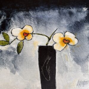 Black flowerpot