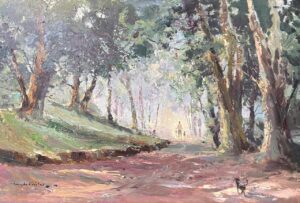 {je_artwork_artwork_medium_id}  {je_artwork_artwork_category_id} titled Homeward bound u/f