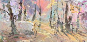 {je_artwork_artwork_medium_id}  {je_artwork_artwork_category_id} titled Into the woods u/f