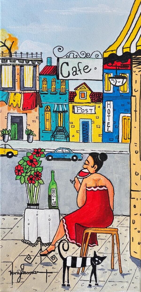 {je_artwork_artwork_medium_id}  {je_artwork_artwork_category_id} titled @ Street-wine u/f