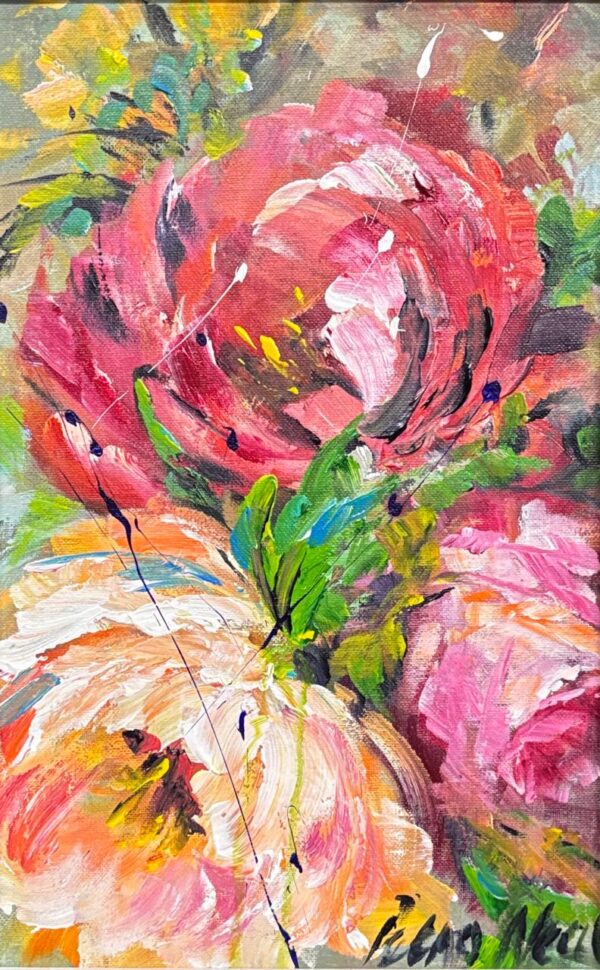 {je_artwork_artwork_medium_id}  {je_artwork_artwork_category_id} titled Colourful poppies