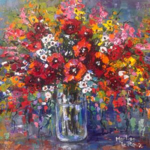 Marlise le Roux, South African Art, Alice Art Gallery, Flowers