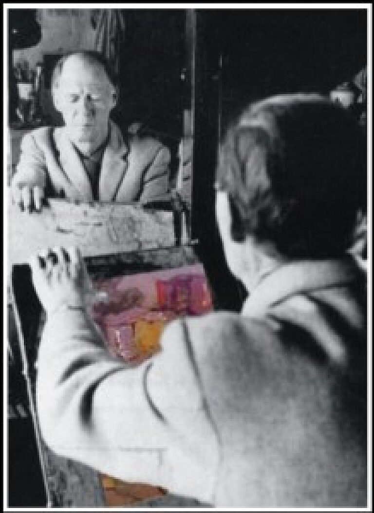 Photo of the atists Gregoire Boonzaier
