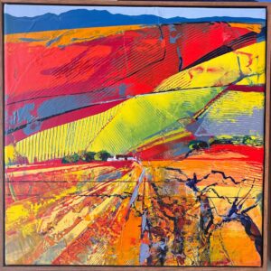 Derric van Rensburg, South African vineyards art