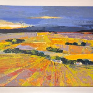 Derric van Rensburg, South African Stellenbosch vineyards art