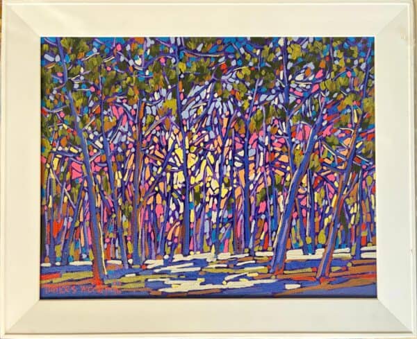 {je_artwork_artwork_medium_id}  {je_artwork_artwork_category_id} titled (c) Stained glass forest