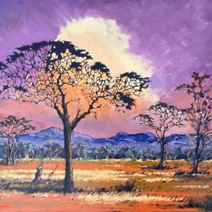 Frances Wedepohl, Tree landscape, South African art