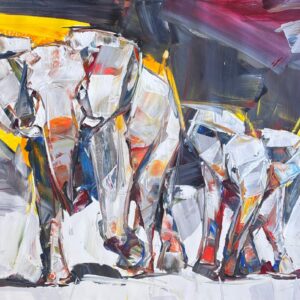Mind Shana, Alice Art Gallery, South African Art, Elephant