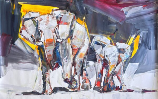 {je_artwork_artwork_medium_id}  {je_artwork_artwork_category_id} titled Elephants