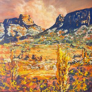 Frances Wedepohl, Alice Art Gallery, South African Art, Tree landscape