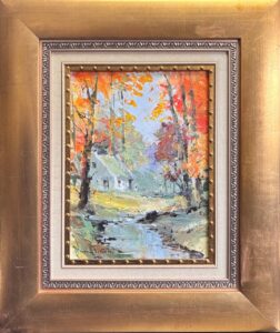 {je_artwork_artwork_medium_id}  {je_artwork_artwork_category_id} titled Cute cottage