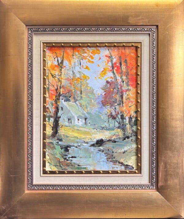 {je_artwork_artwork_medium_id}  {je_artwork_artwork_category_id} titled Cute cottage
