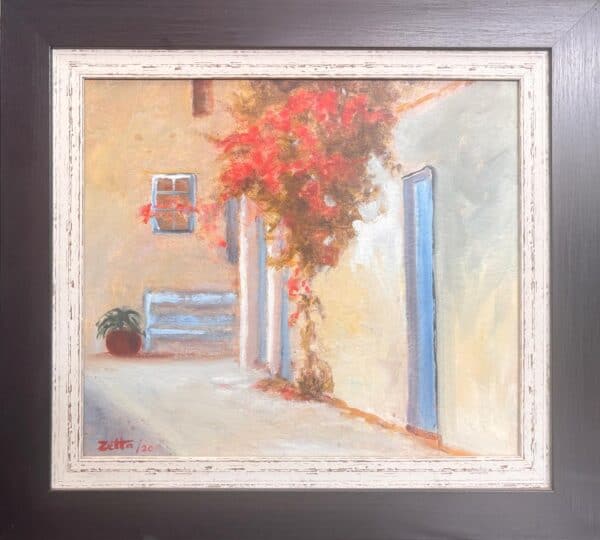 {je_artwork_artwork_medium_id}  {je_artwork_artwork_category_id} titled (c) Blue doors