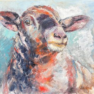 Jonel Scholtz, Alice Art Gallery, South African Art, Lamb, sheep