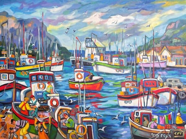 {je_artwork_artwork_medium_id}  {je_artwork_artwork_category_id} titled Hout Bay