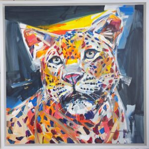 Mind Shana, Alice Art Gallery, South African Art, Leopard