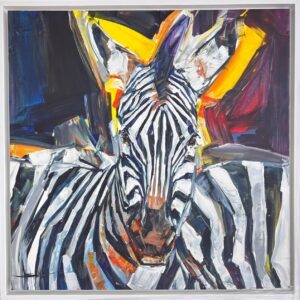 Mind Shana, Alice Art Gallery, South African Art, Zebra