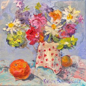 Karien Boonzaaier, Alice Art Gallery, Flowers, South African Art