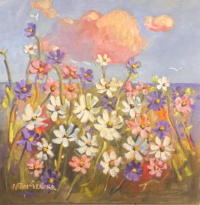 {je_artwork_artwork_medium_id}  {je_artwork_artwork_category_id} titled (c) Flower landscape