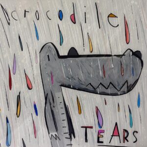 David Kuijers, South African Art, Print, Alice Art Gallery, Crocodile tears