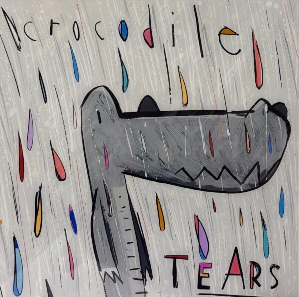 {je_artwork_artwork_medium_id}  {je_artwork_artwork_category_id} titled Crocodile tears
