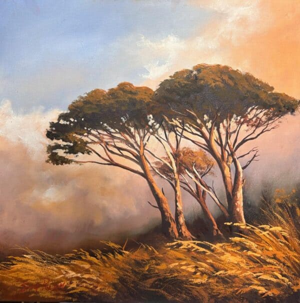 {je_artwork_artwork_medium_id}  {je_artwork_artwork_category_id} titled Lowveld trees