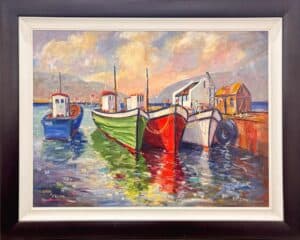 {je_artwork_artwork_medium_id}  {je_artwork_artwork_category_id} titled (c) Boats