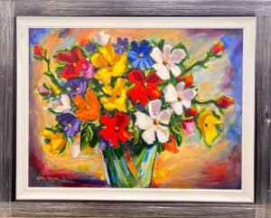 {je_artwork_artwork_medium_id}  {je_artwork_artwork_category_id} titled (c) Flowers