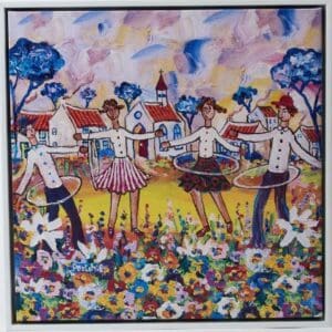 Portchie, Alice Art Gallery,, South African Art, Hoola-hoop