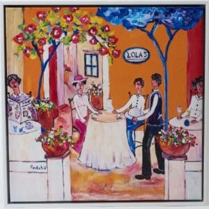 Portchie, Alice Art Gallery,, South African Art, Lunch at Lola's