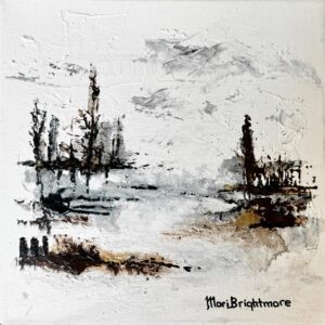 Mari Brightmore, Winter Tranquility, Alice Art Gallery, Abstract