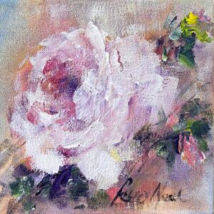 Petro Neal, White roses, Alice Art Gallery, South African Art